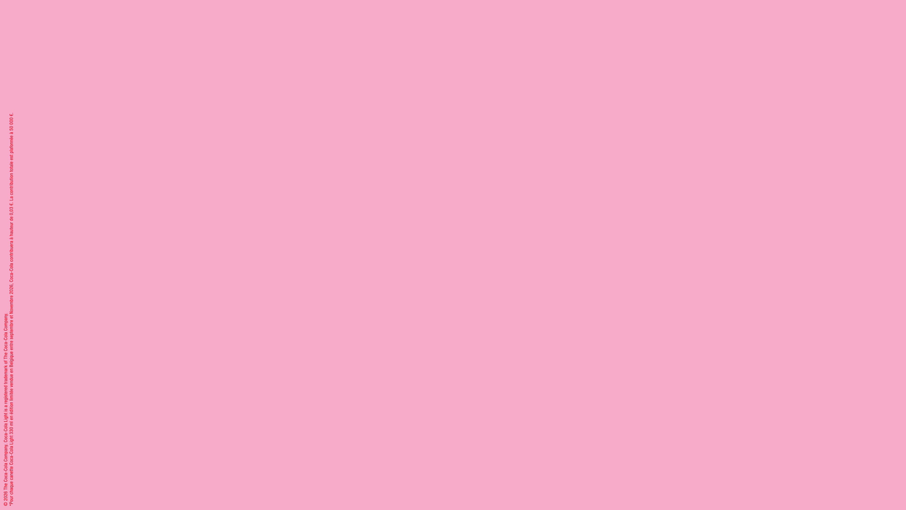 Une canette rose. Une vraie différence