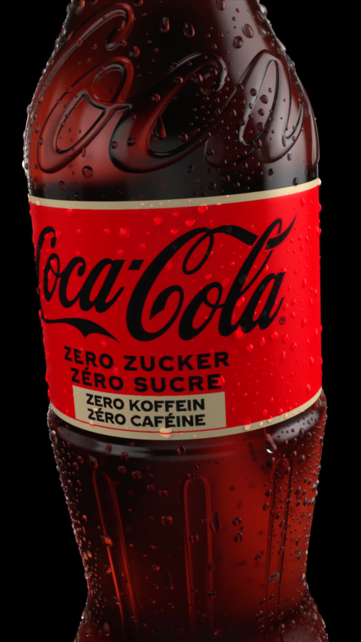 Coca‑Cola Zero Koffein Zero Zucker - Neues Design