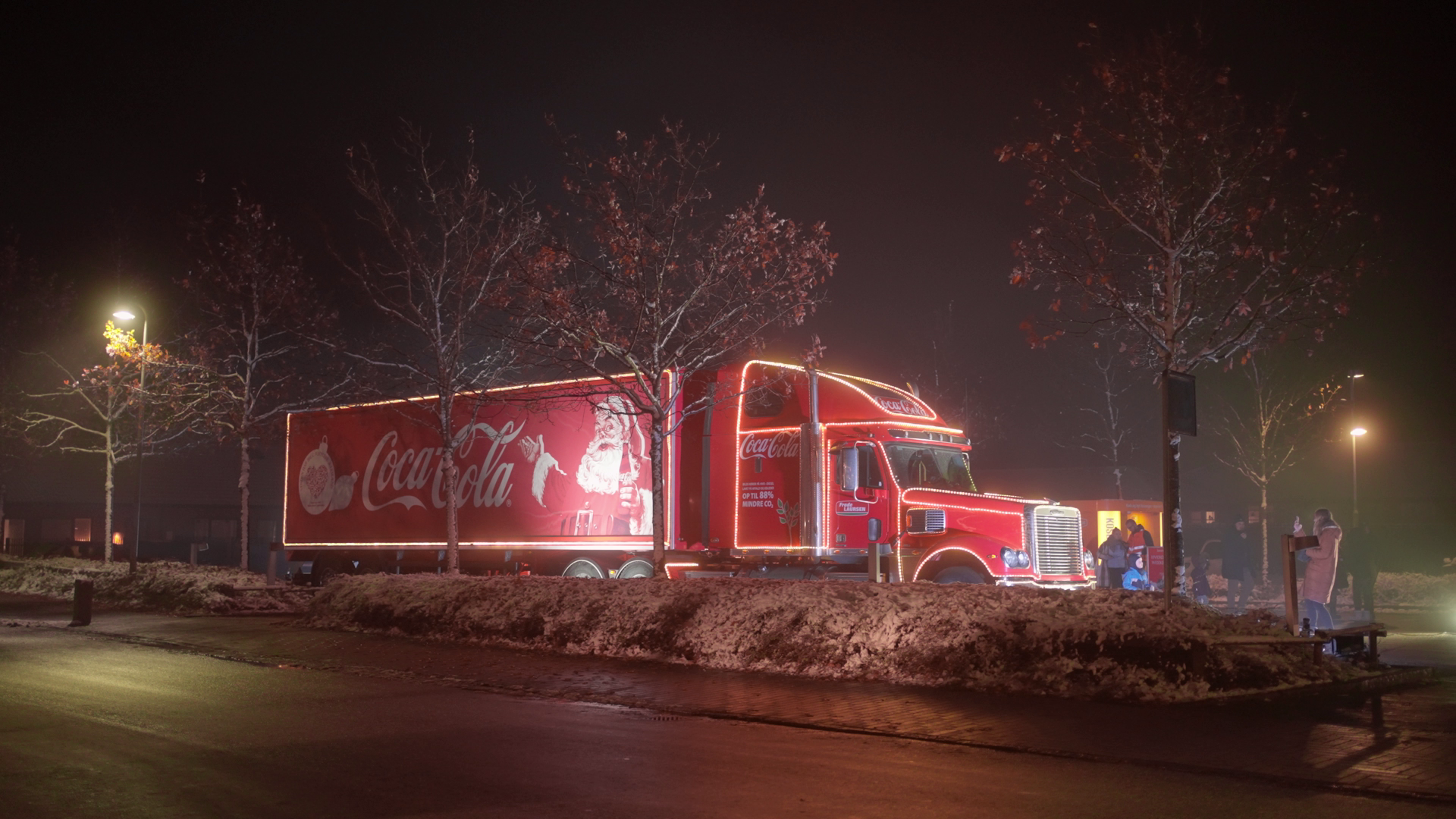 Coca-Colas ikoniske julelastbil.